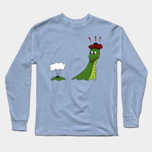 Nessie Gets a Puncture Long Sleeve T-Shirt